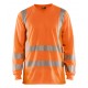 UV-T-SHIRT LANGE MOUW HIGH VIS