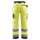 DAMES WERKBROEK HIGH VIS ZONDER SPIJKERZAKKE