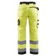 DAMES WERKBROEK HIGH VIS ZONDER SPIJKERZAKKE